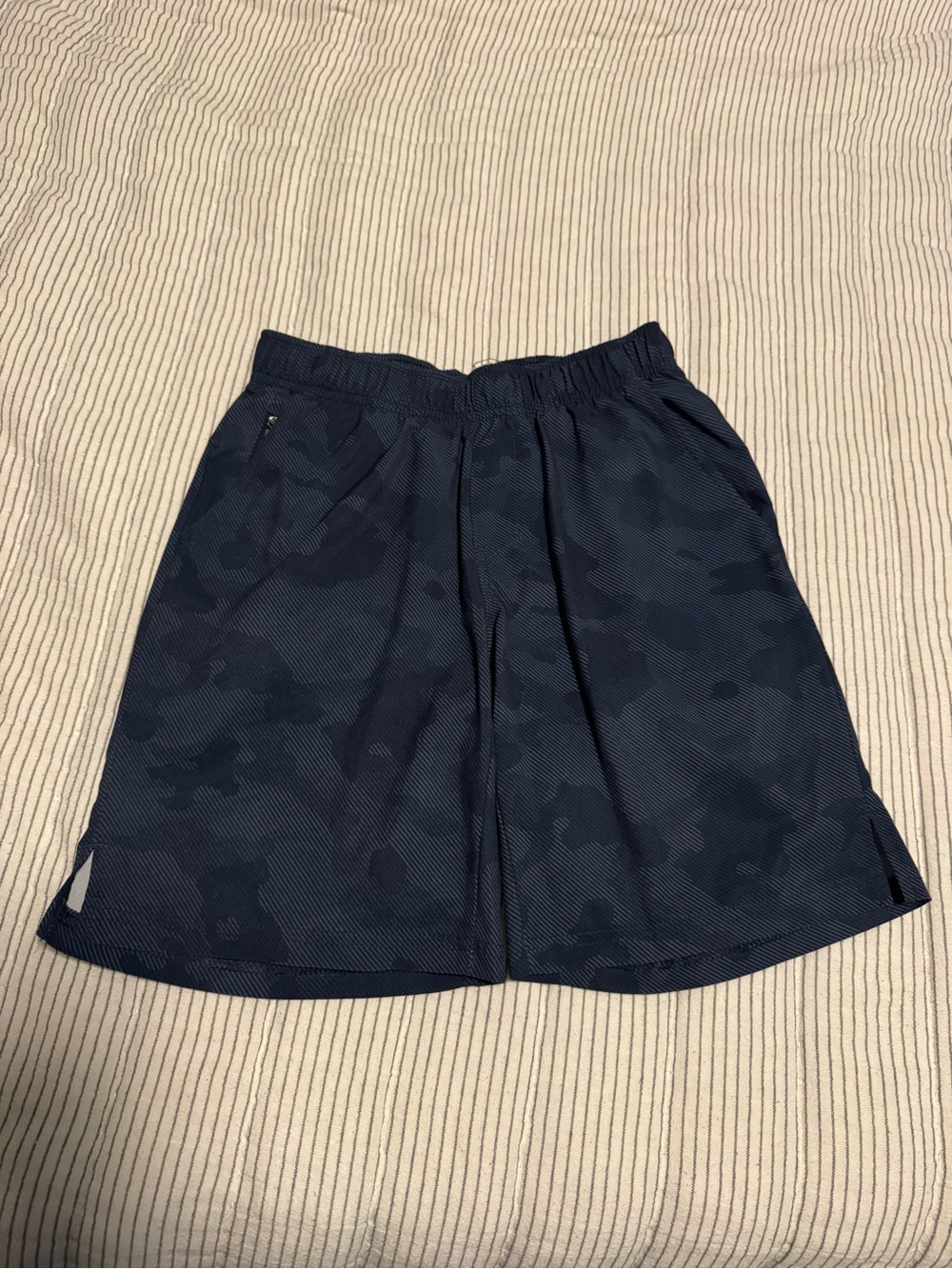 all in motion Navy Blue Camo Athletic Shorts